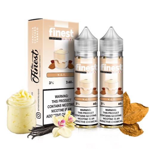 The Finest - VCT E-Juice, 120mL (60mL 2-Pack) with Packaging