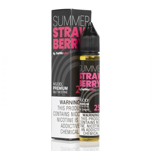 Summer Strawberry by VGOD Salt 30mL (Salt Nic) with Packaging