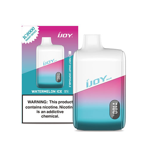 IIJoy Bar IC8000 Disposable | 8000 Puffs | 18mL | 50mg | watermelon ice with packaging