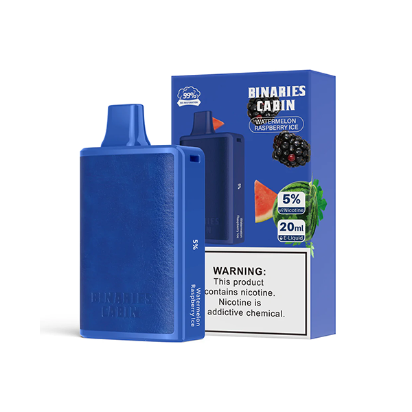 HorizonTech – Binaries Cabin Disposable | 10,000 puffs | 20mL Watermelon Raspberry Ice with Packaging