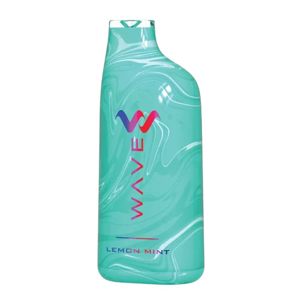 Wave Nicotine Disposable | 8000 Puff | 18mL | 50mg | lemon mint