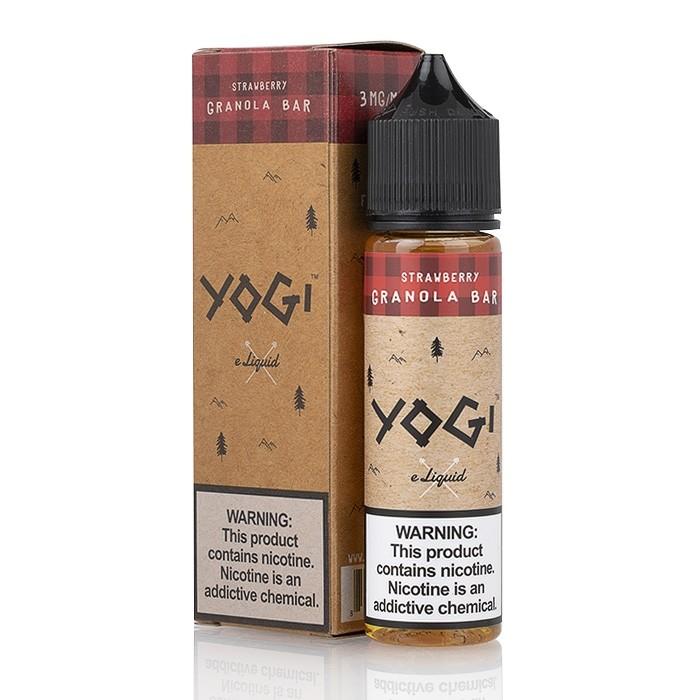 Strawberry Granola Bar by Yogi Series E-Liquid 60mL With Packaging