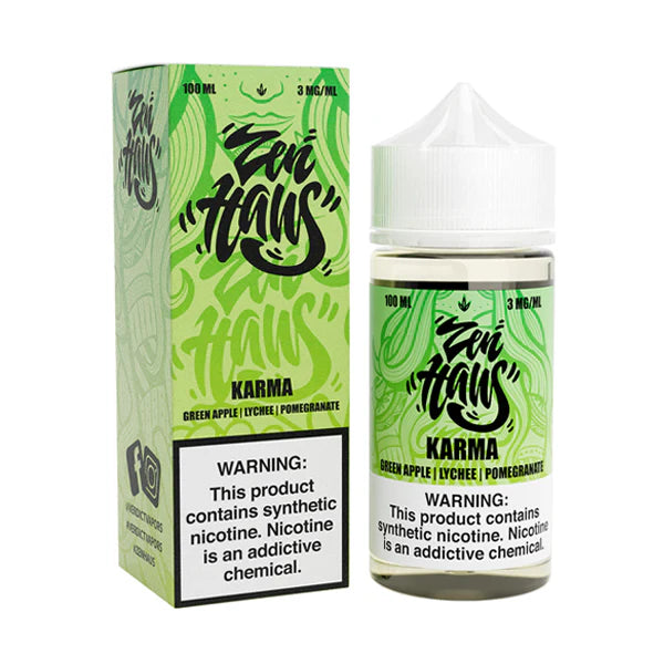 Karma Zen Haus 100mL with Packaging