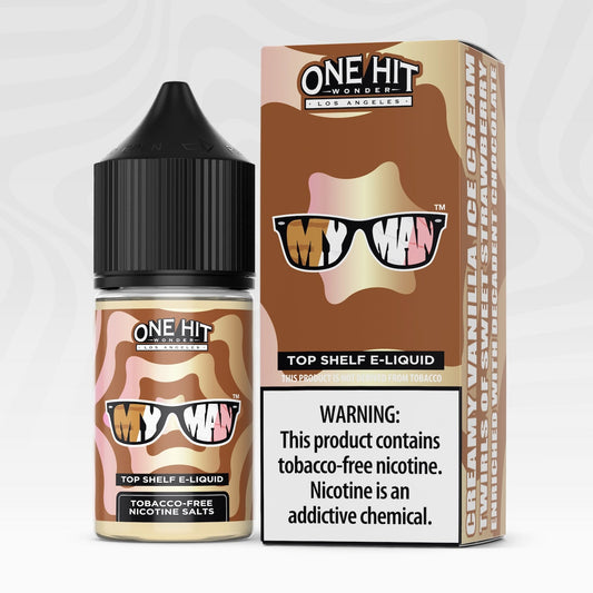 My Man by One Hit Wonder TFN Salt 30mL with Packaging