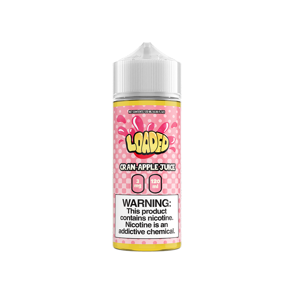 Cran-Apple Juice by LOADED Series 120ml Bottle