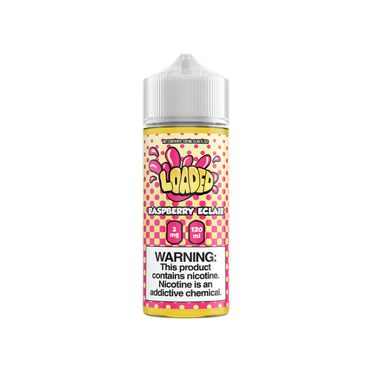 Raspberry Éclair by LOADED Series 120ml Bottle