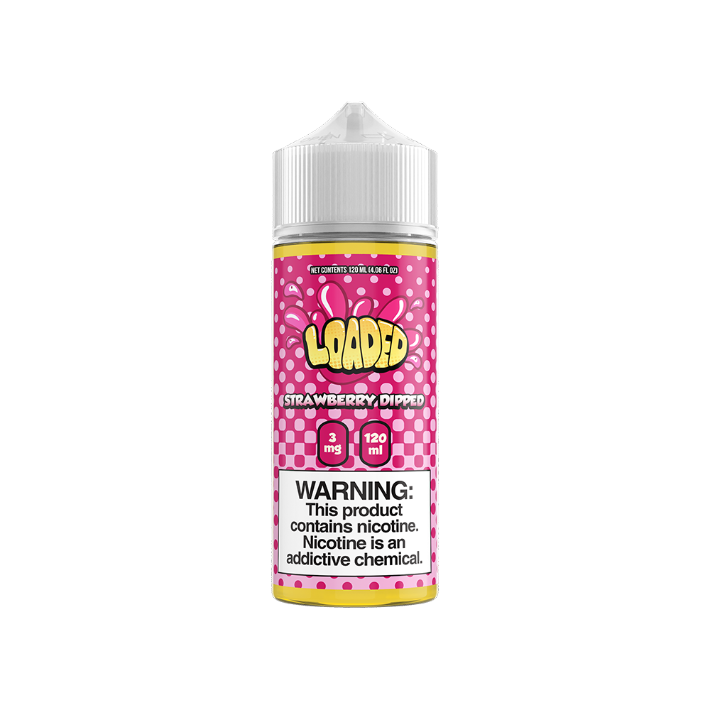 Strawberry Dipped By LOADED Series 120mL Bottle