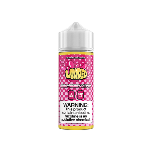 Strawberry Dipped By LOADED Series 120mL Bottle