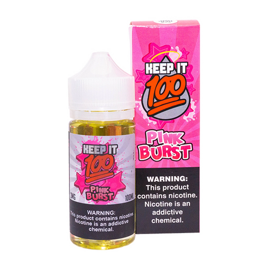 OG Pink (Pink Burst) by Keep It 100 E-Juice 100ml with Packaging