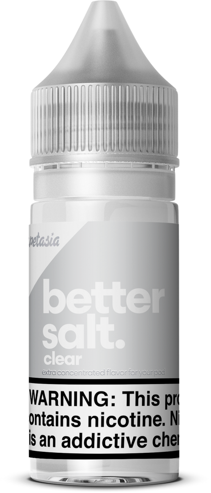 Vapetasia Salt Series E-Liquid | 30mL | Salt Nic | Better Salt Clear