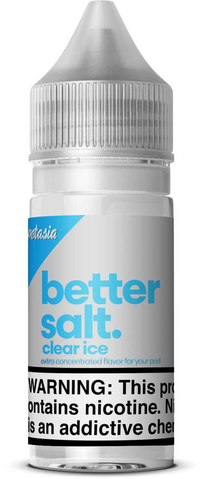 Vapetasia Salt Series E-Liquid | 30k Puffs | 0mg | Better Salt | Clear Ice