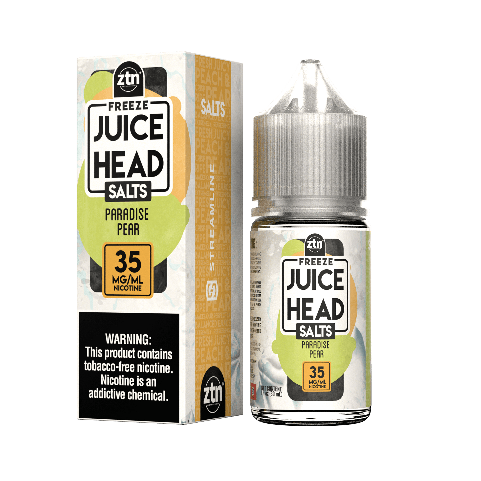 Paradise Pear Freeze (ZTN) - Juice Head Salts 30mL With Packaging