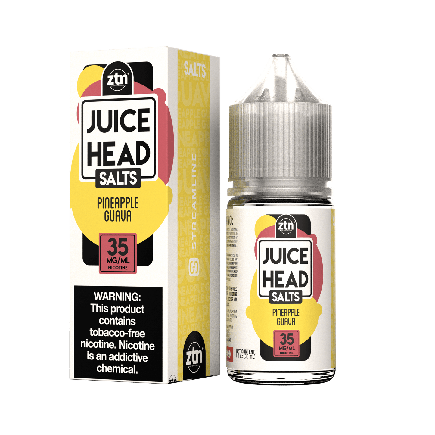 Pineapple Guava (ZTN) - Juice Head 35 mg Salts 30mL With Packaging