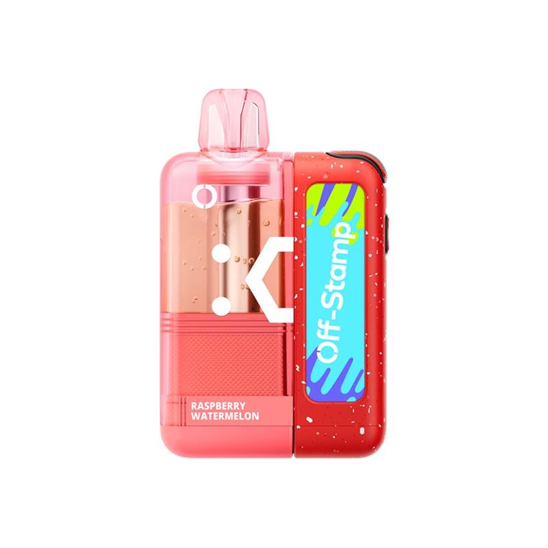 Off Stamp X Cube 35K Disposable Kit (Crystal Dispo + Power Dock) - Raspberry Watermelon