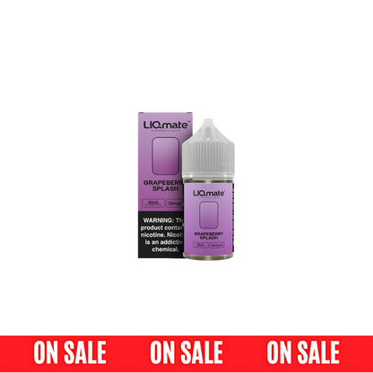 7Daze SALTS E-Liquid - Grapeberry Splash, 30mL