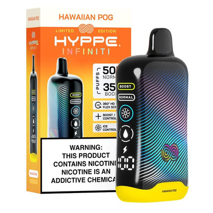 Hyppe Infiniti Disposable Hawaiian Pod with packaging