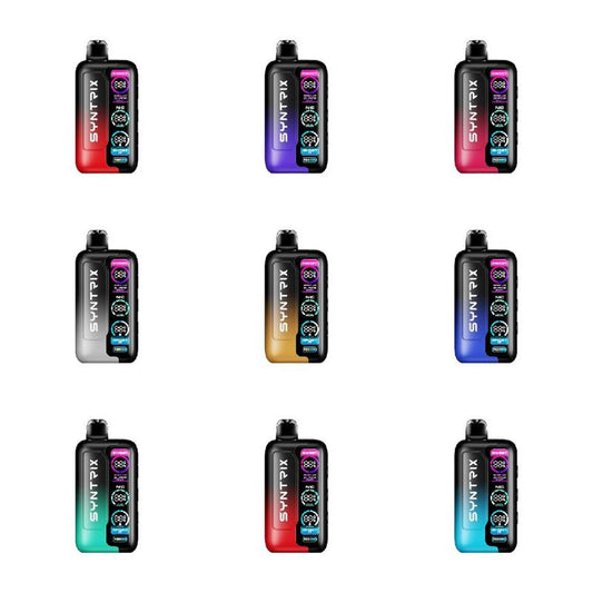 Syntrix Ghost It 40K Puffs Disposable Group Photo