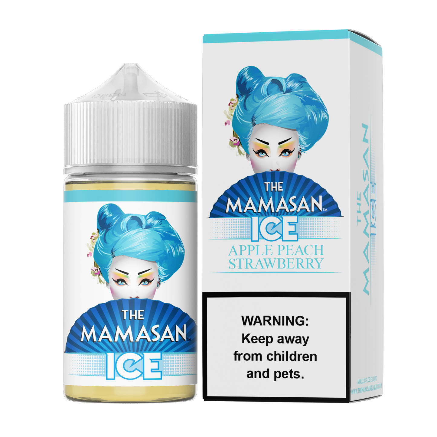 Apple Peach Strawberry ICE (A.S.A.P. Ice) by The Mamasan Series | 60mL with Packaging