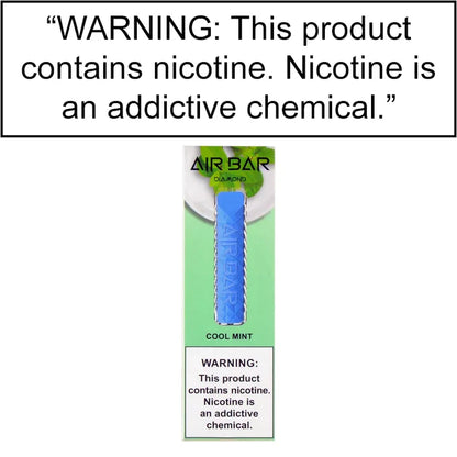 Air Bar Diamond Disposable | 500 Puffs | 1.8mL Cool Mint Packaging