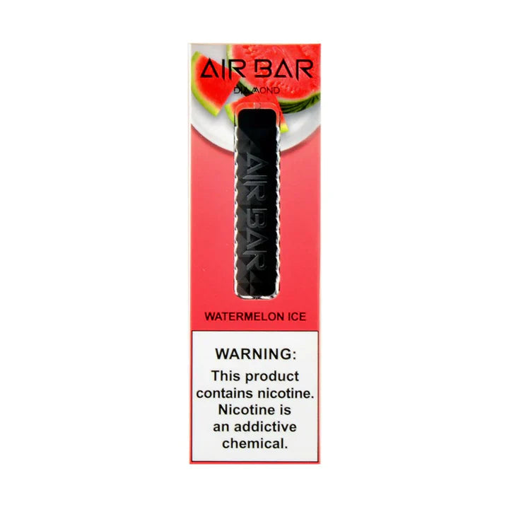 Air Bar Diamond Disposable | 500 Puffs | 1.8mL Watermelon Ice Packaging