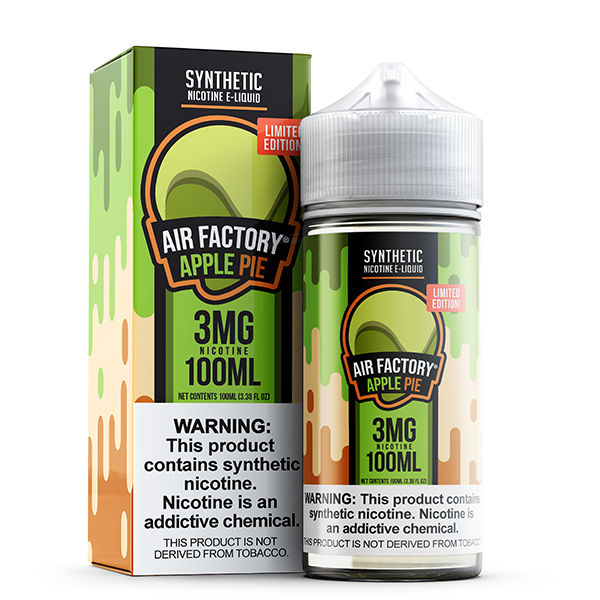 "Limited Edition" Dutch Apple (Apple Pie) by Air Factory TFN Series 100mL with Packaging