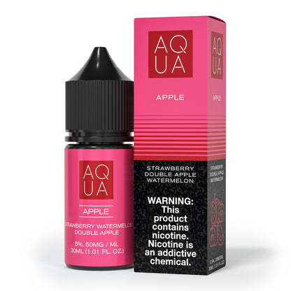 Aqua SALTS E-Liquid - Pure Apple, 30mL  with packaging