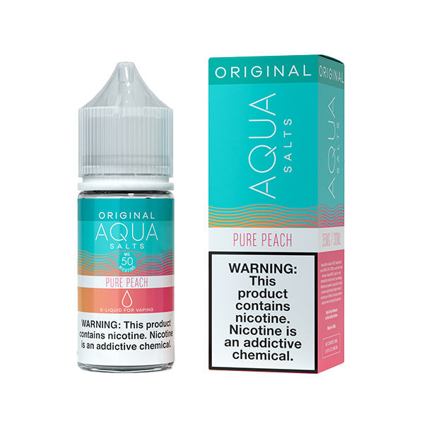 Pure Peach by Aqua TFN Salts 30ml With Packaging