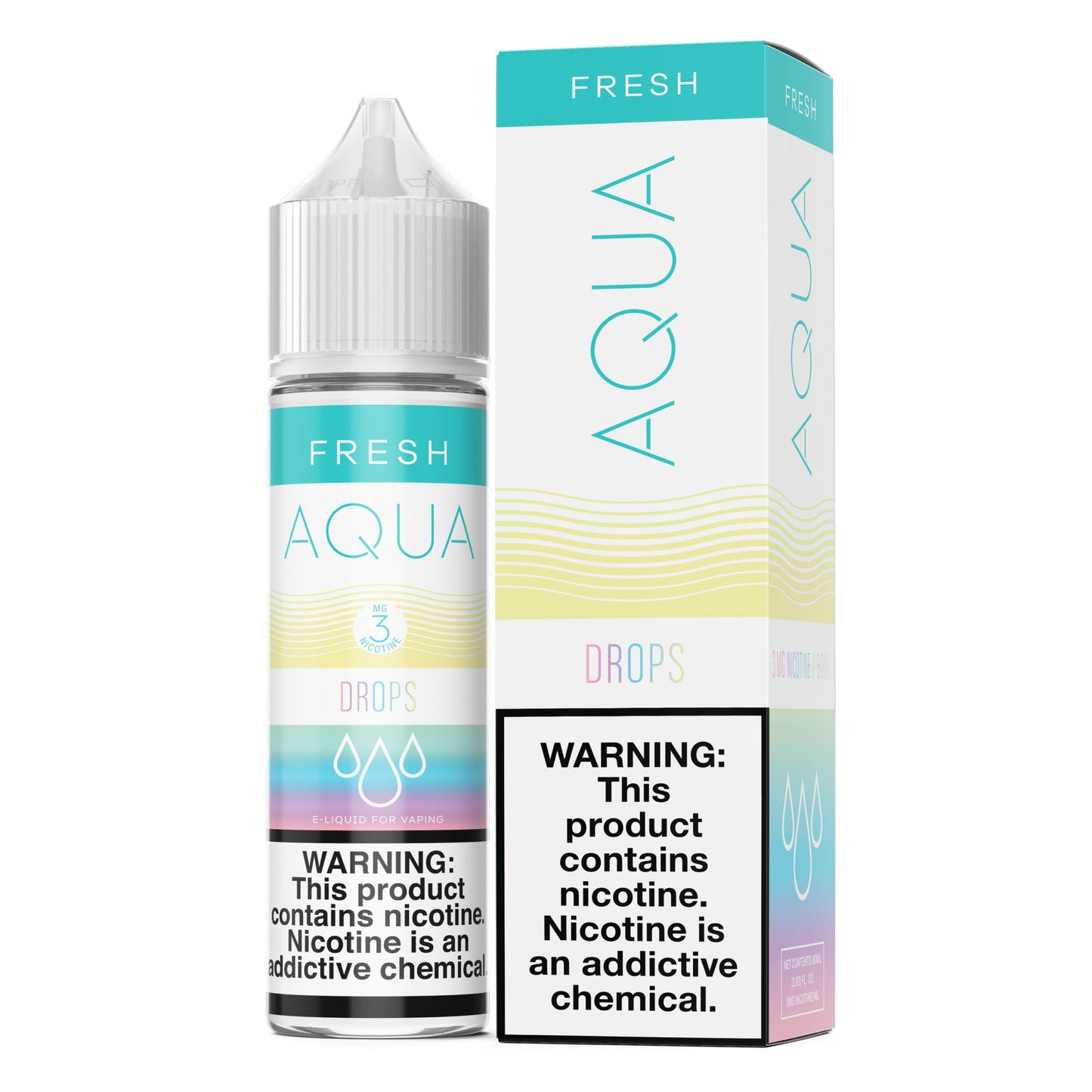 Drops by Aqua TFN Series 60ml with Packaging