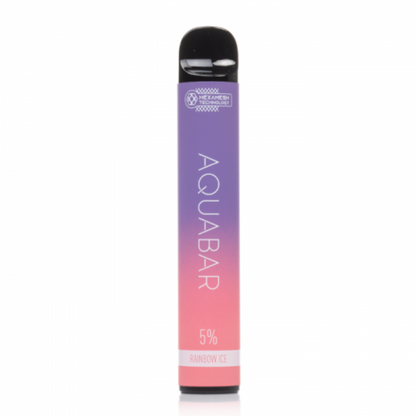 AquaBar Disposable | 2800 Puffs | 7mL Rainbow Ice	