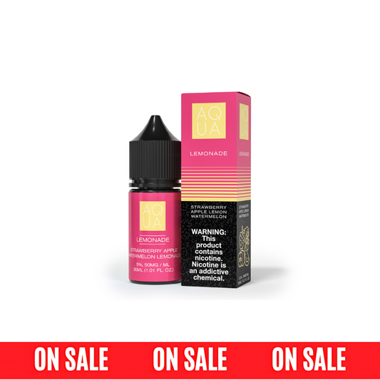 Aqua SALTS E-Liquid - Pure Lemonade, 30mL