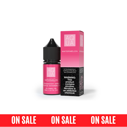 Aqua SALTS E-Liquid - Pure Watermelon, 30mL