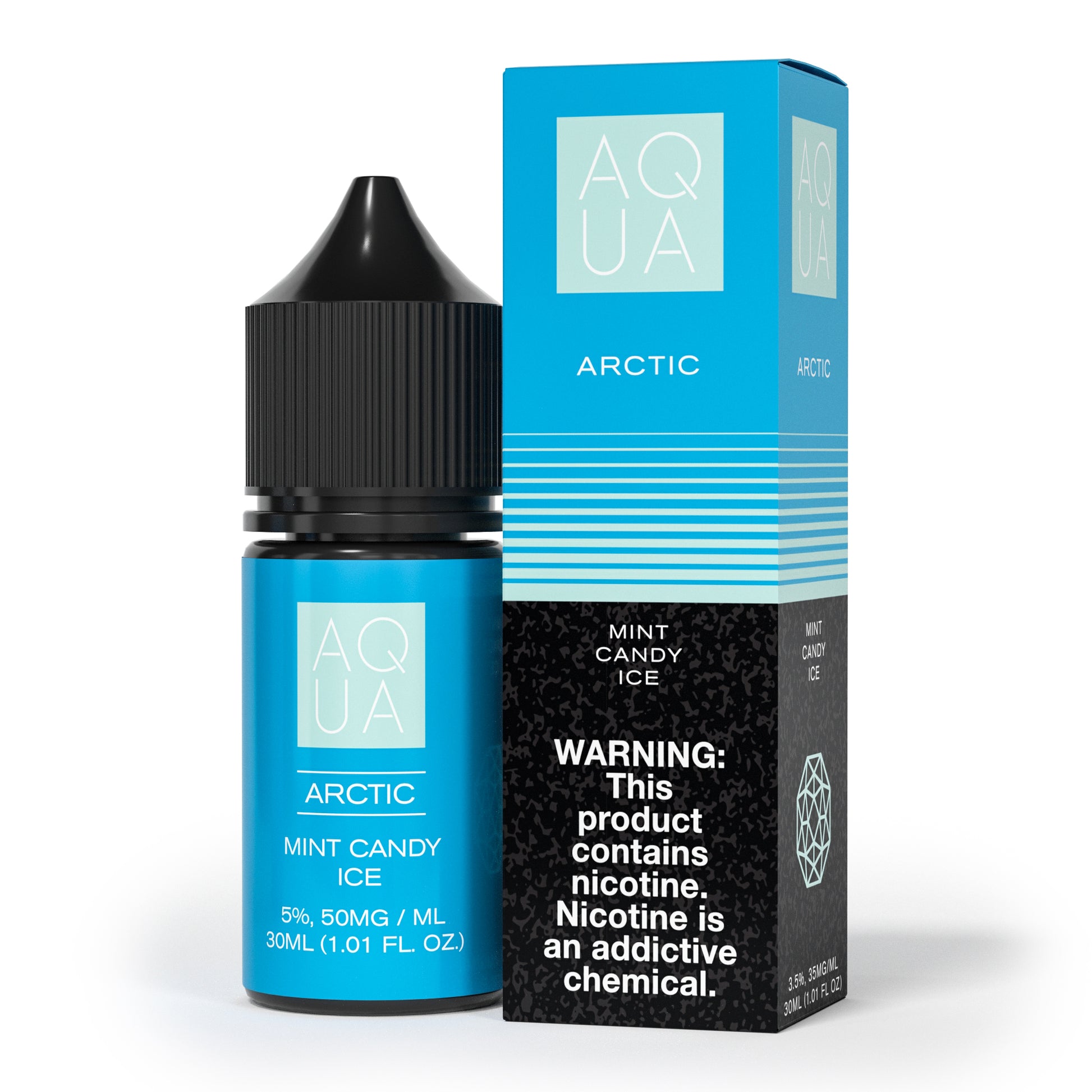 Aqua SALTS E-Liquid - Arctic, 30mL with packaging
