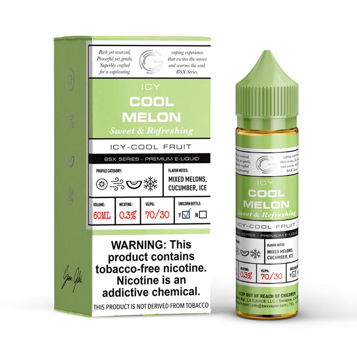 Cool Melon by Glas BSX TFN 60mL with Packaging