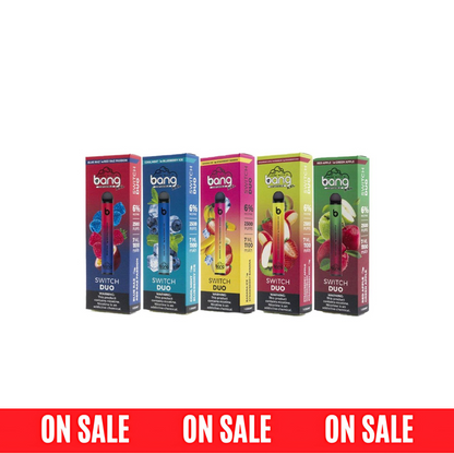 Bang XXL Switch Duo - 2500 Puffs Disposable - 7mL 60mg