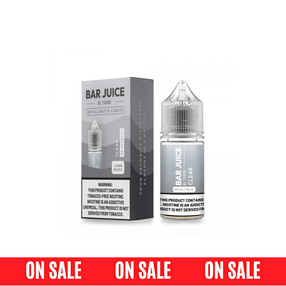 Bar Juice BJ15000 Salts-Clear, 30mL