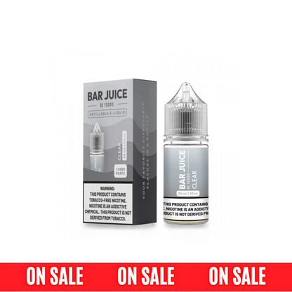 Bar Juice BJ15000 Salts-Clear, 30mL