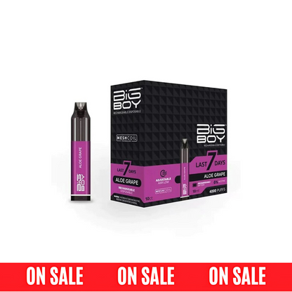 Big Boy Rechargeable - 4K Puffs Disposable - 10mL 60mg