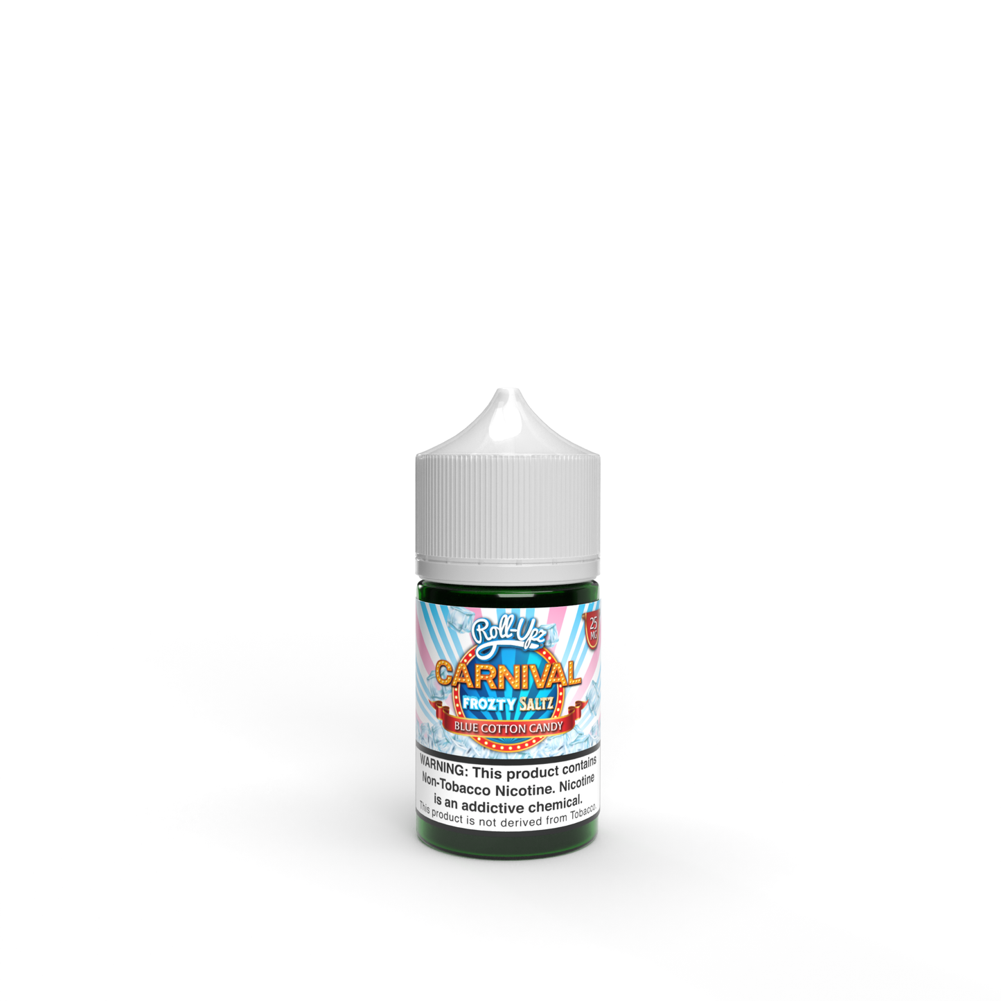 Carnival Cotton Candy Frozty by Juice Roll Upz TFN Salt Series 30mL Bottle 