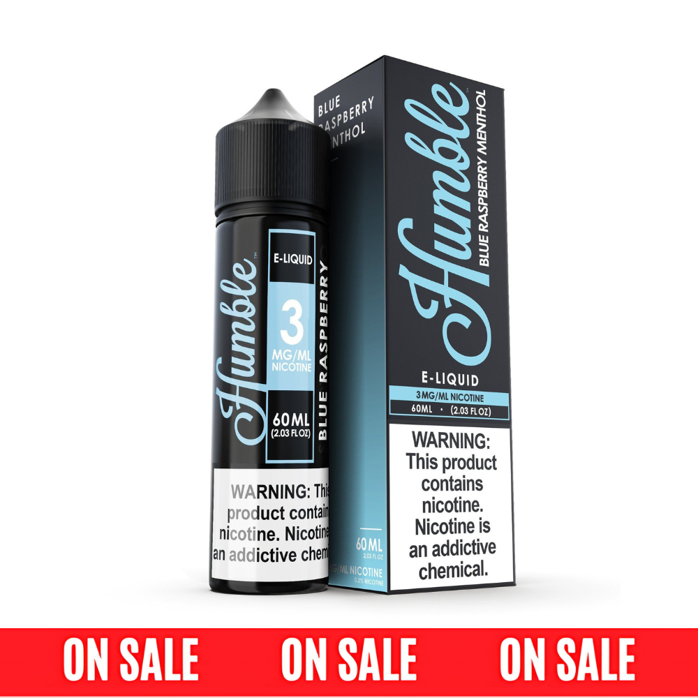 Blue Raspberry Menthol by Humble E-Liquid 60ml