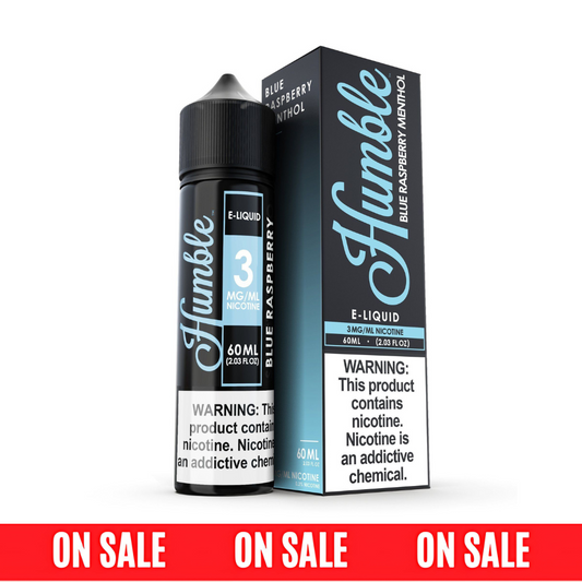 Blue Raspberry Menthol by Humble E-Liquid 60ml