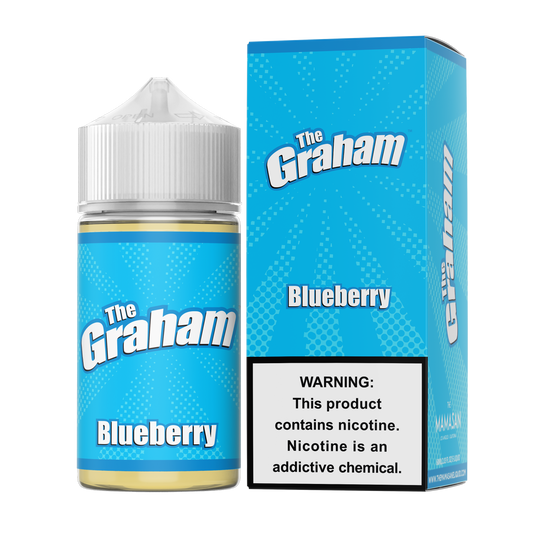 Blueberry by The Graham Series 60mL (Freebase) with Packaging