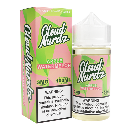 Watermelon Apple by Cloud Nurdz TFN 100mL with Packaging