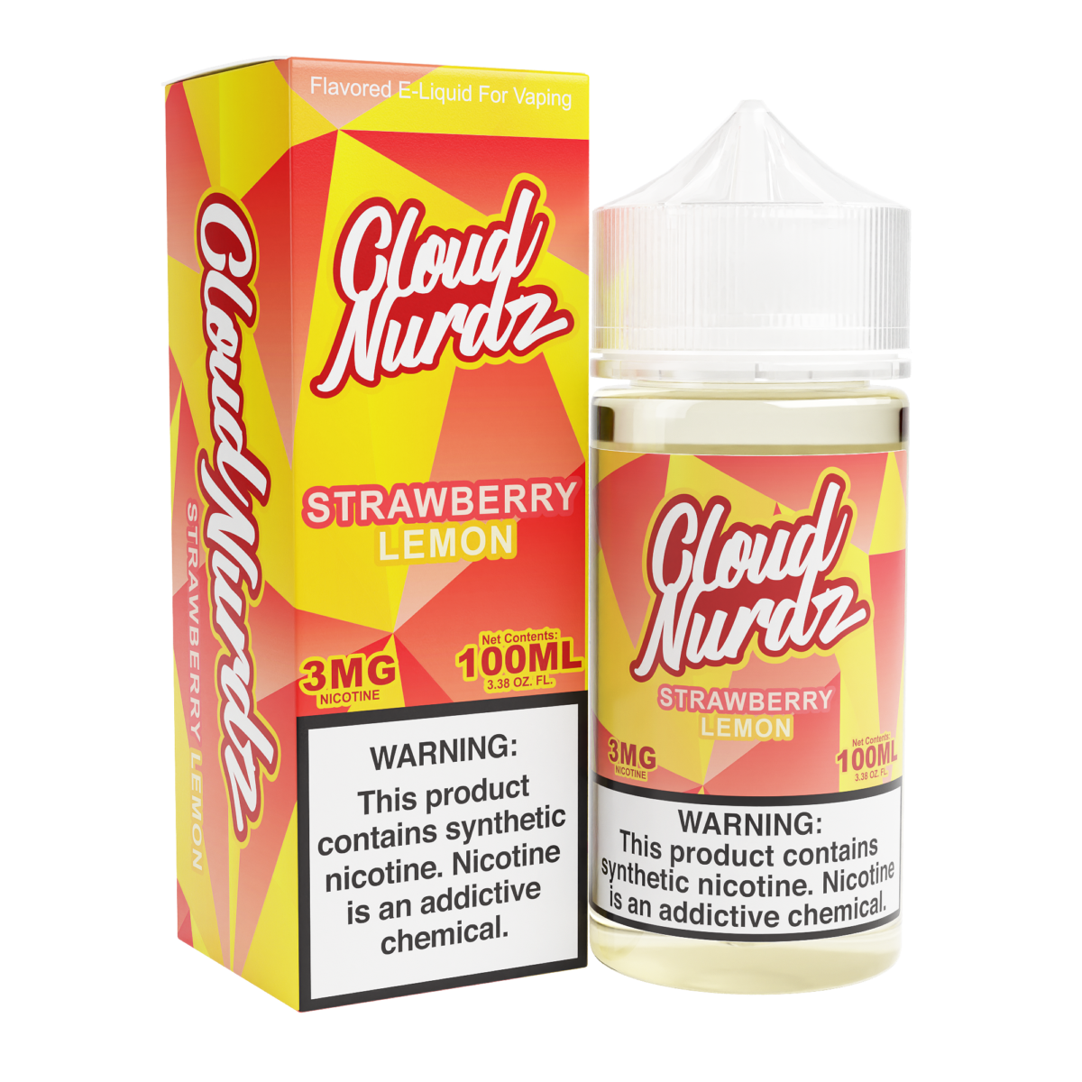 Strawberry Lemon by Cloud Nurdz TFN 100mL with Packaging