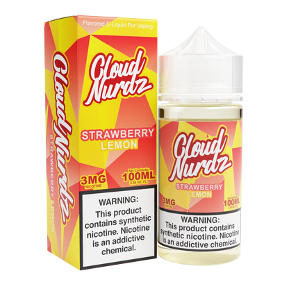 Strawberry Lemon by Cloud Nurdz TFN 100mL with Packaging