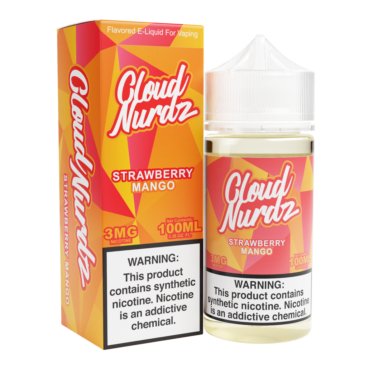 Strawberry Mango by Cloud Nurdz TFN 100mL with Packaging