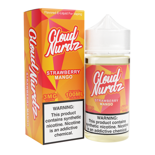 Strawberry Mango by Cloud Nurdz TFN 100mL with Packaging