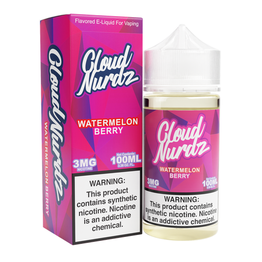 Watermelon Berry by Cloud Nurdz TFN 100mL with Packaging