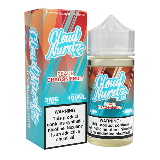 Peach Dragonfruit Iced by Cloud Nurdz TFN 100mL