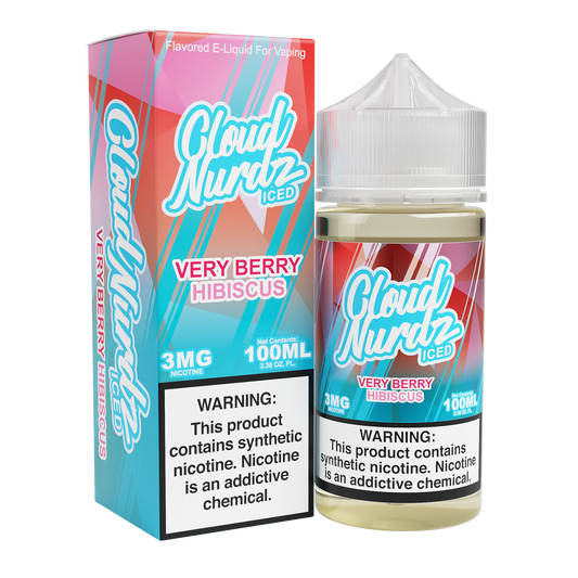 Very Berry Hibiscus Iced by Cloud Nurdz TFN 100mL