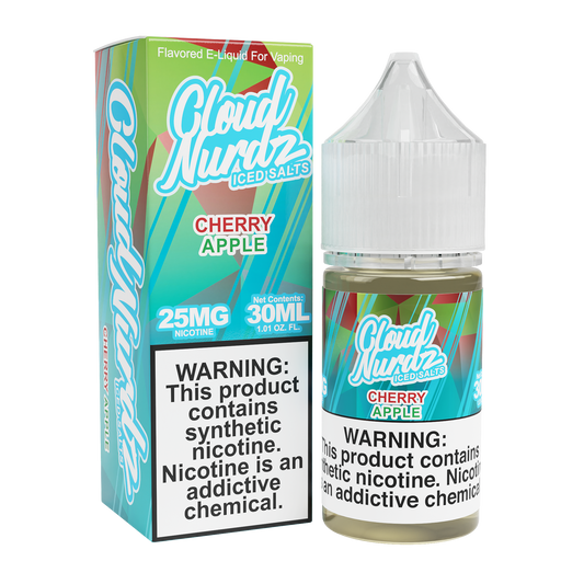 Cherry Apple Iced by Cloud Nurdz TFN Salt 30mL